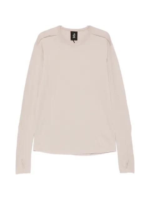 raw-cut long-sleeve T-shirt by THOM KROM