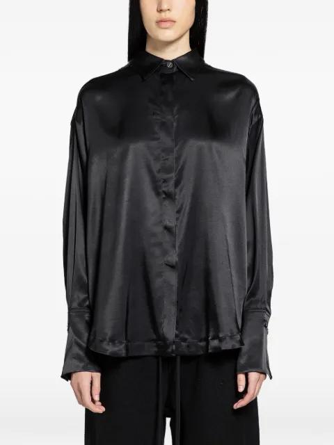 satin shirt by THOM KROM