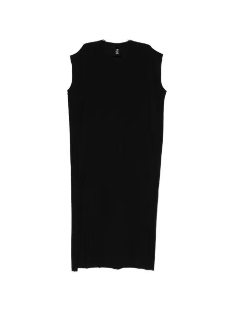 side-slit midi dress by THOM KROM