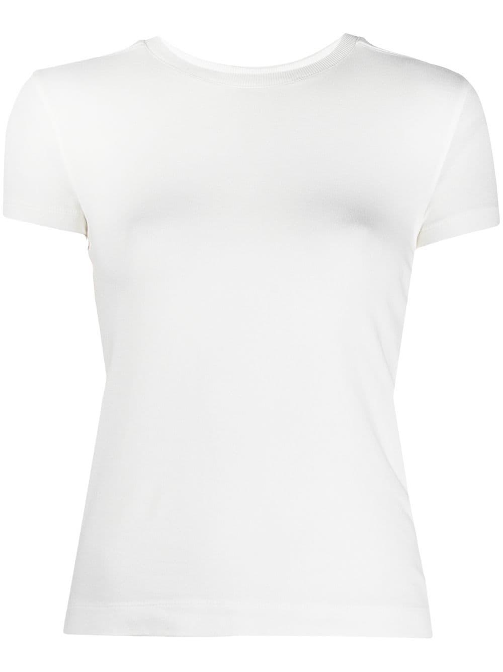 stretch crewneck T-shirt by THOM KROM