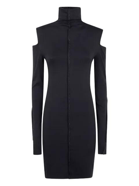 turtleneck cut-out day dress by THOM KROM