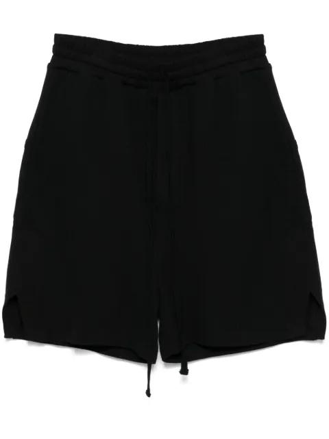 waffle-effect track shorts by THOM KROM