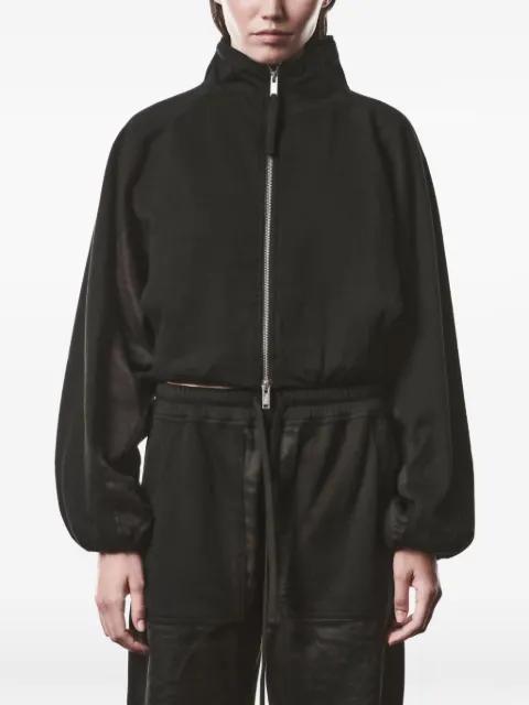 zip cotton jacket by THOM KROM