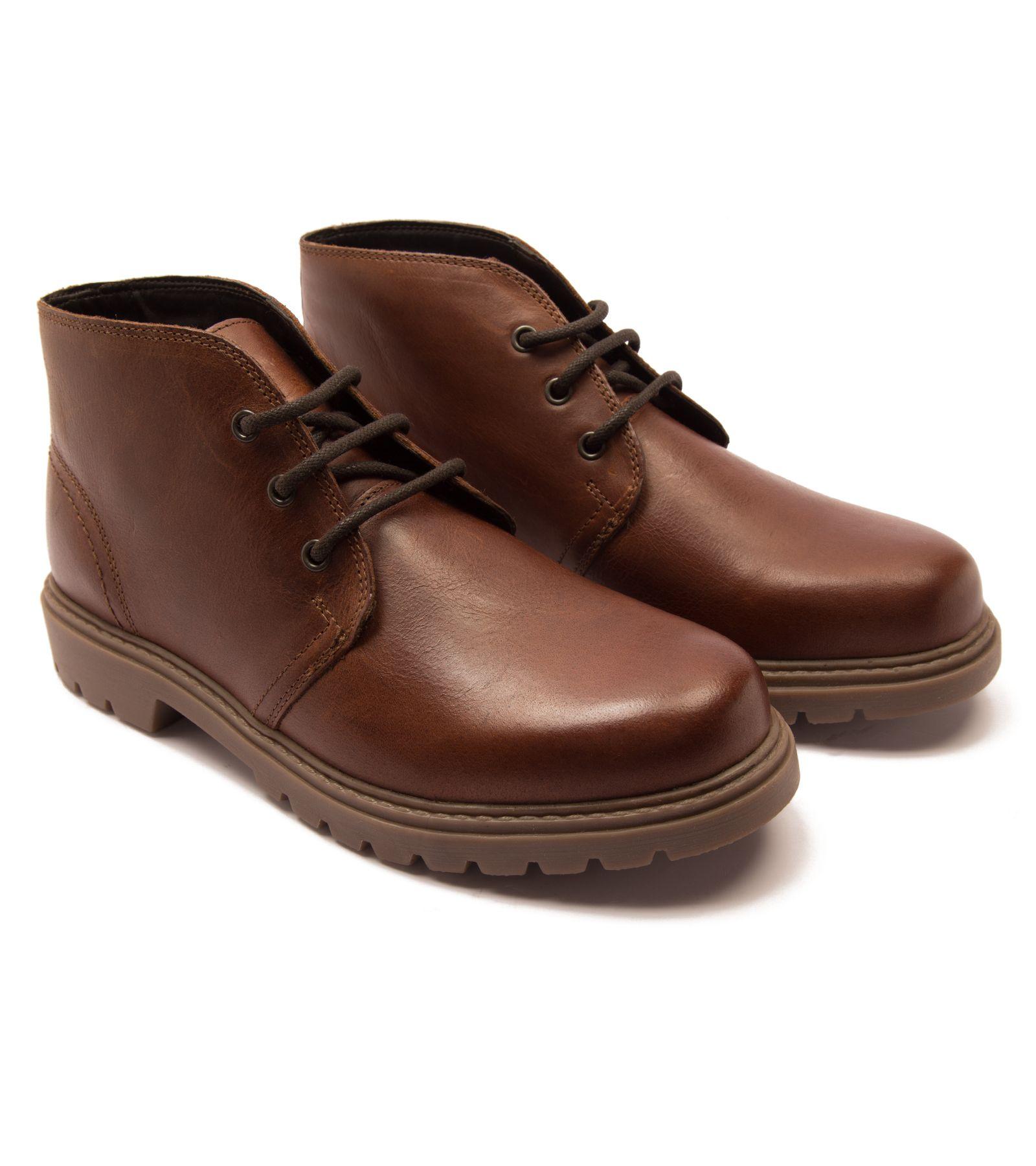 Amway' Chukka Ankle Leather Mens Lace Up Boots by THOMAS CRICK