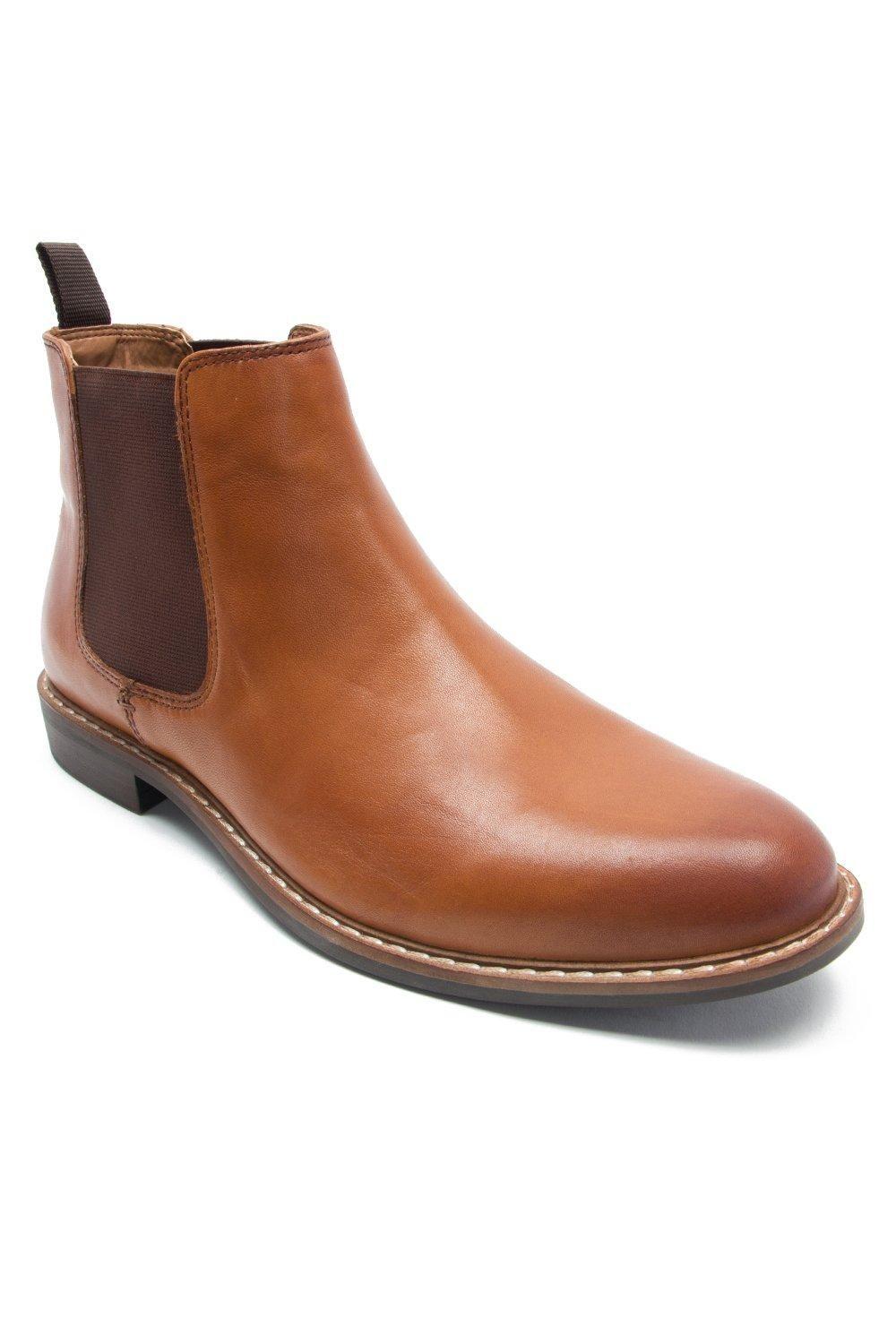 Bateman' Leather Formal Mens Chelsea Boots Classic Comfortable and Stylish Boots by THOMAS CRICK
