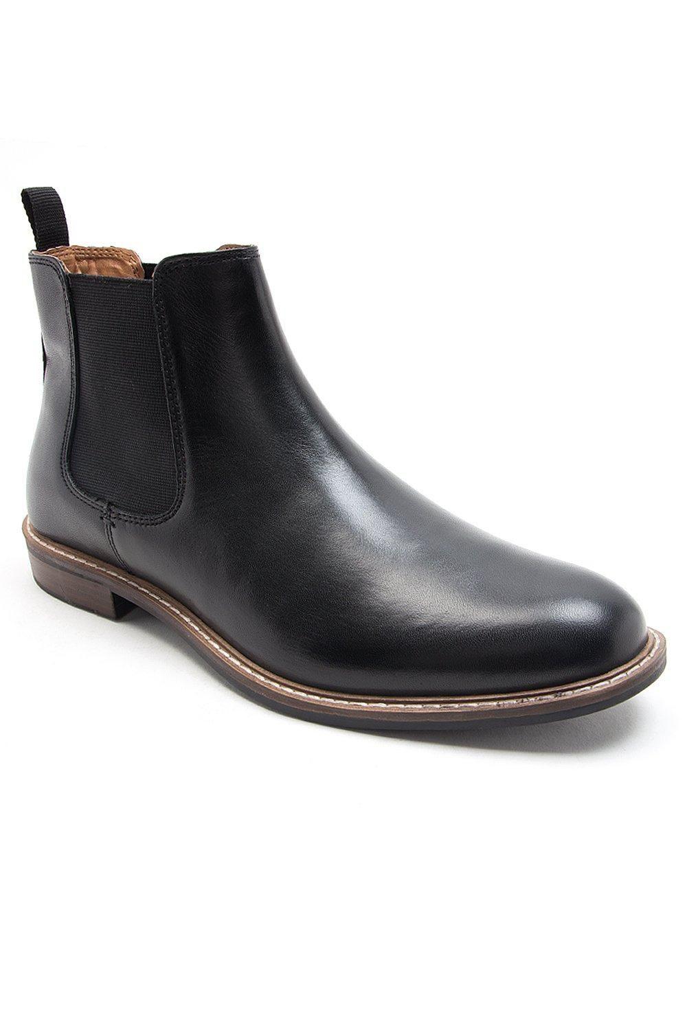 Bateman' Leather Formal Mens Chelsea Boots Classic Comfortable and Stylish Boots by THOMAS CRICK