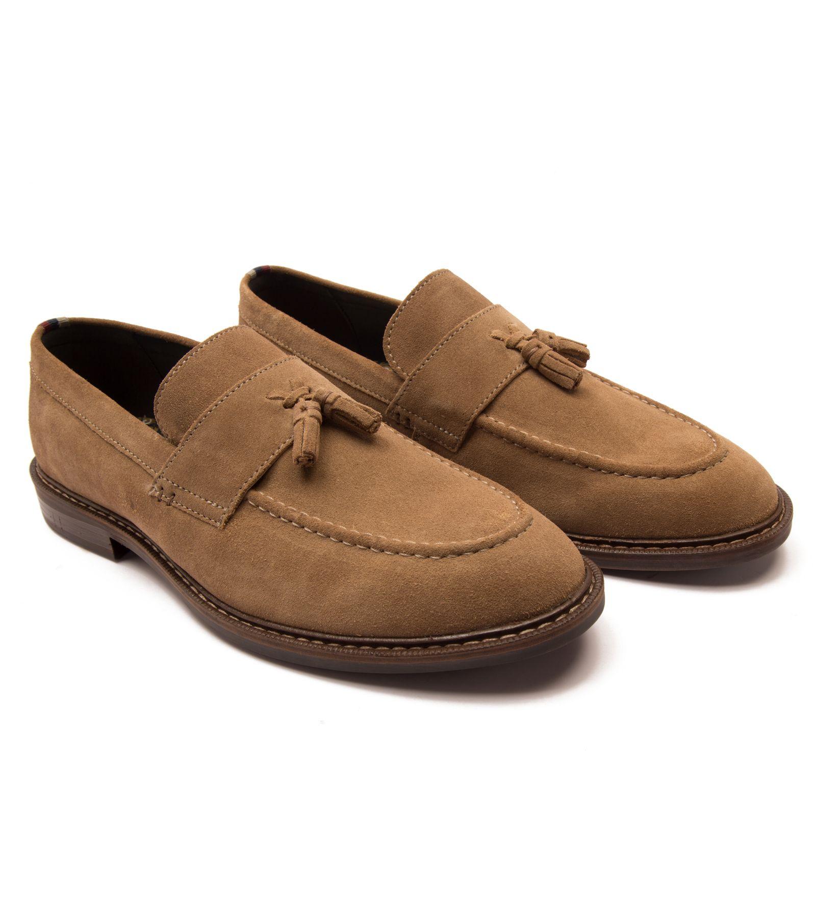'Clinton' Suede Leather Tassel Formal Loafer Shoes by THOMAS CRICK