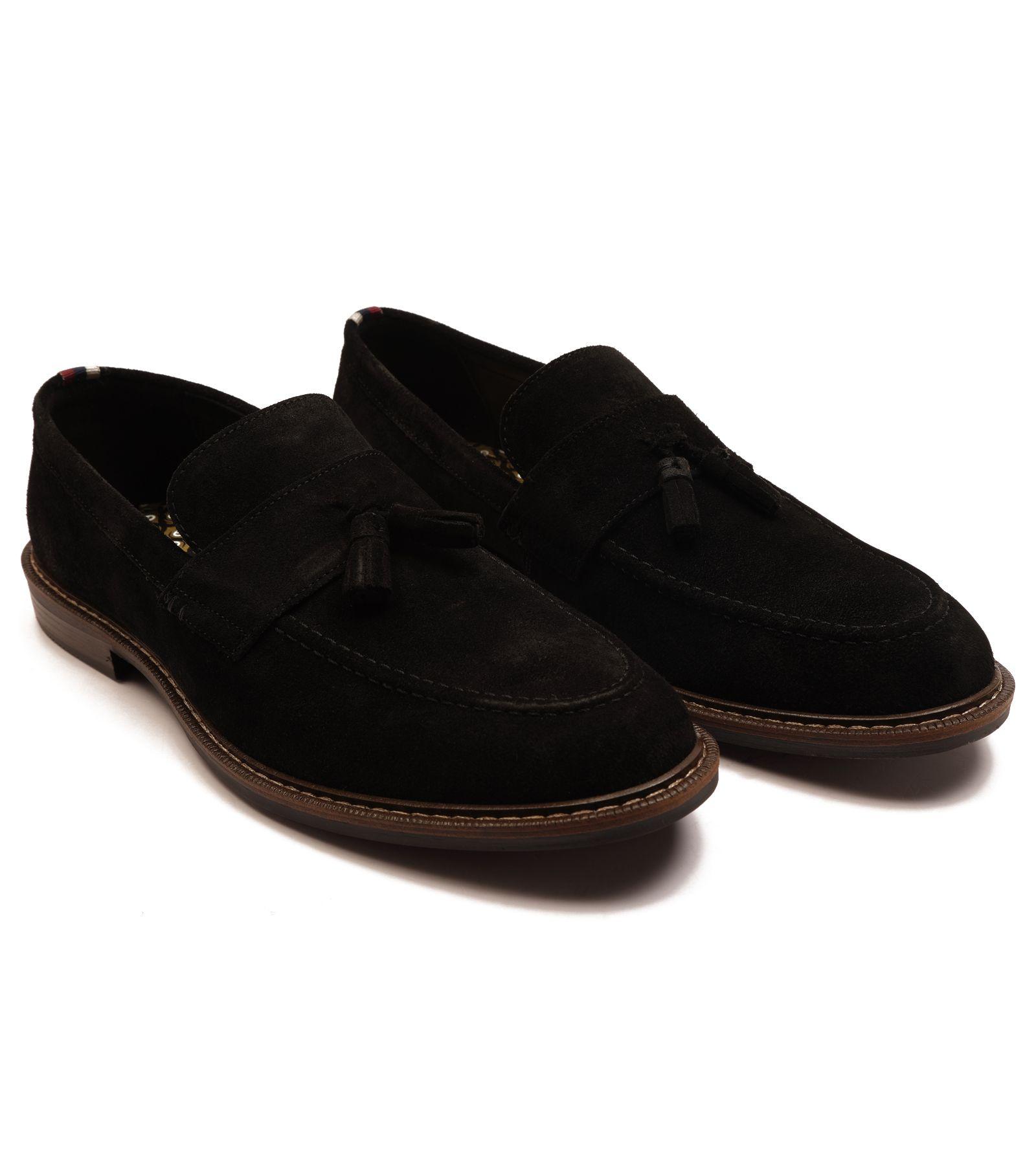 'Clinton' Suede Leather Tassel Formal Loafer Shoes by THOMAS CRICK
