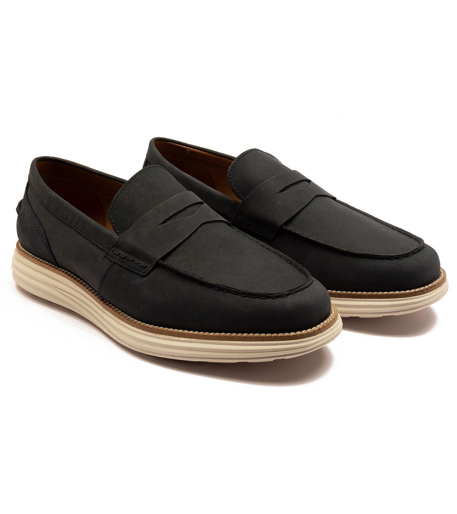 'DIMARCO' Leather Slip-on Casual Loafer Shoes by THOMAS CRICK