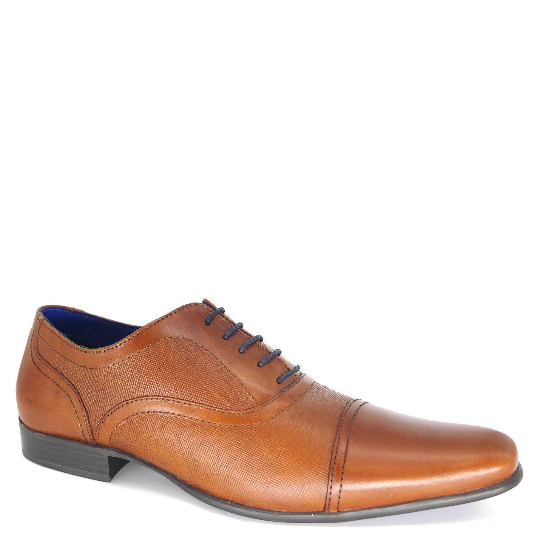 Leather Lace Up Oxford Shoes by THOMAS CRICK
