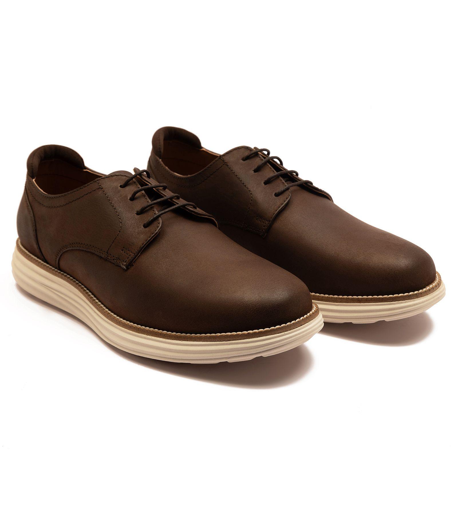 'SCOTT' Casual Lace-up Leather Trainer Shoe by THOMAS CRICK