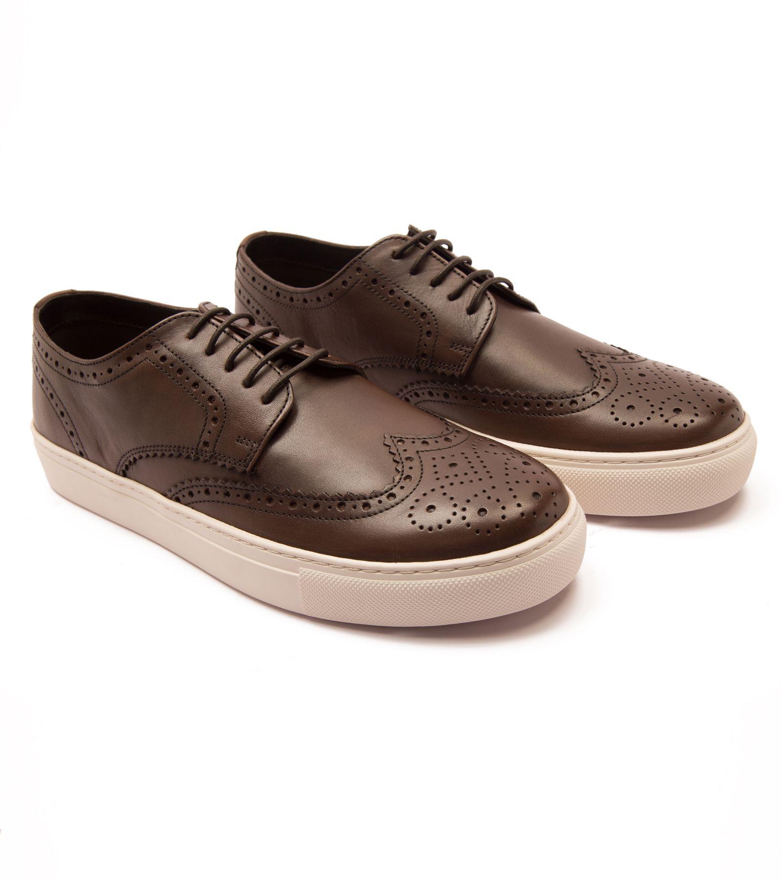'Tindale' Derby Casual Leather Lace Up Brogue Shoes by THOMAS CRICK