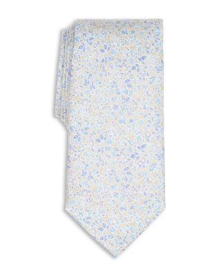 Classic Floral Tie by THOMAS PINK