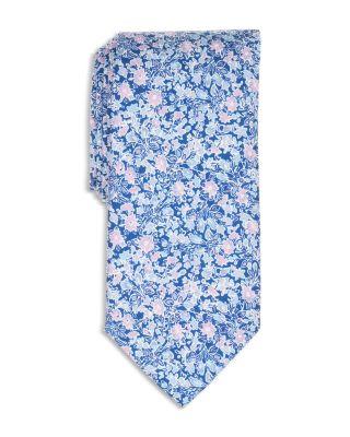 Classic Floral Tie by THOMAS PINK