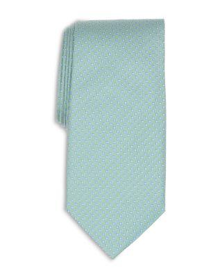 Classic Mini Geometric Woven Tie by THOMAS PINK