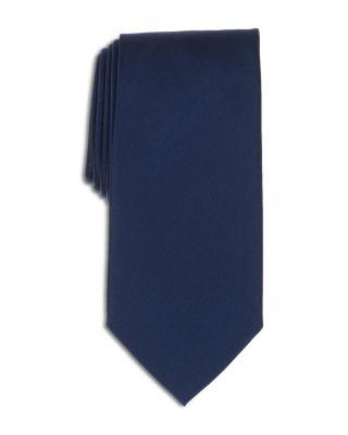 Classic Textured Satin Tie by THOMAS PINK