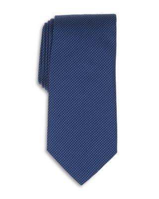 Classic Textured Solid Tie by THOMAS PINK