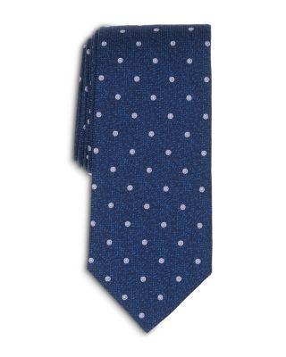 Classic Woven Dot Tie by THOMAS PINK