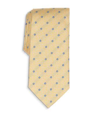 Classic Woven Dot Tie by THOMAS PINK