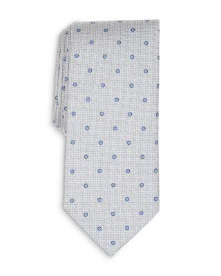 Classic Woven Dot Tie by THOMAS PINK