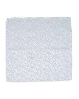 Paisley Silk Pocket Square by THOMAS PINK