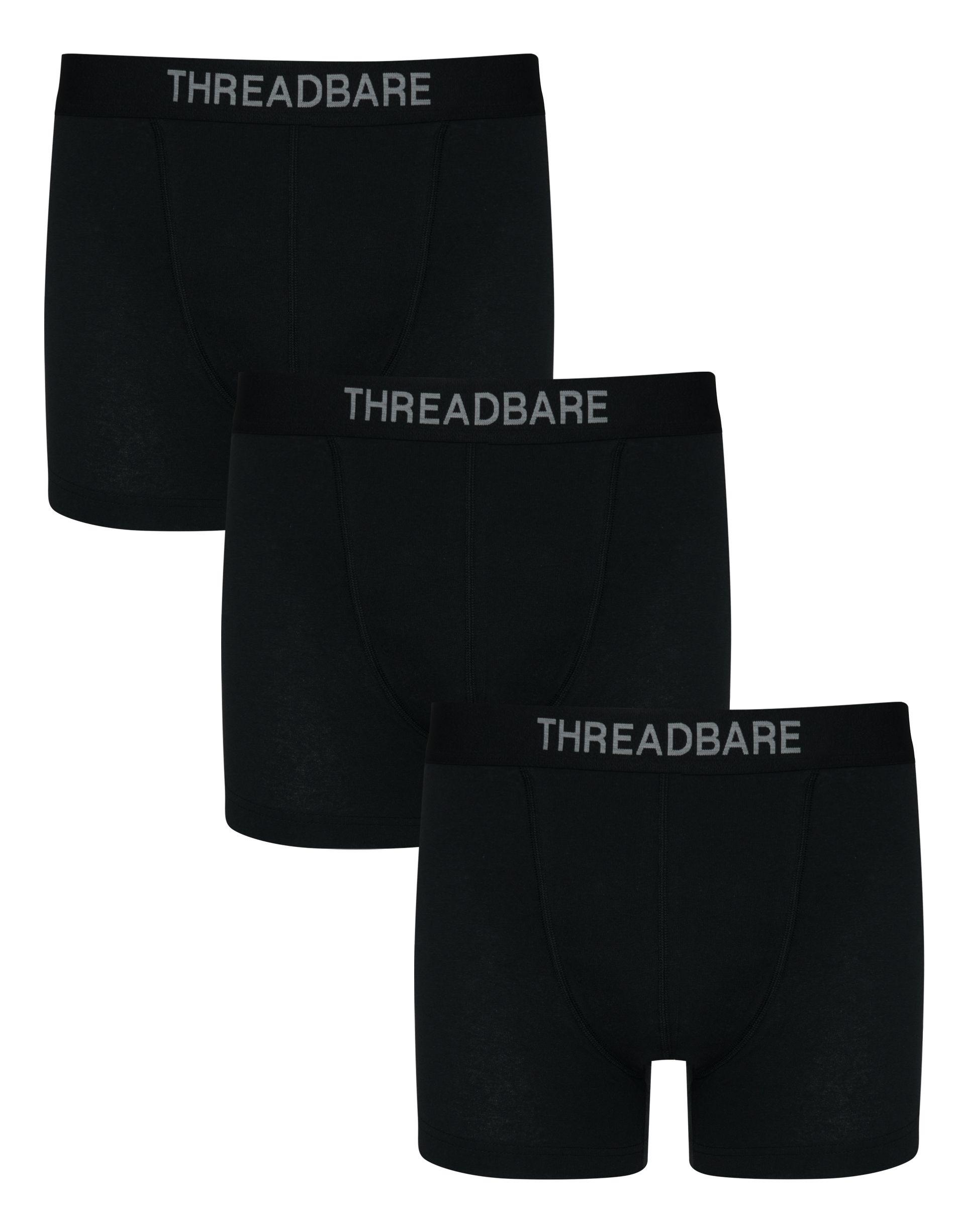 3-Pack 'Arnold' Hipster Fit Boxer Shorts by THREADBARE