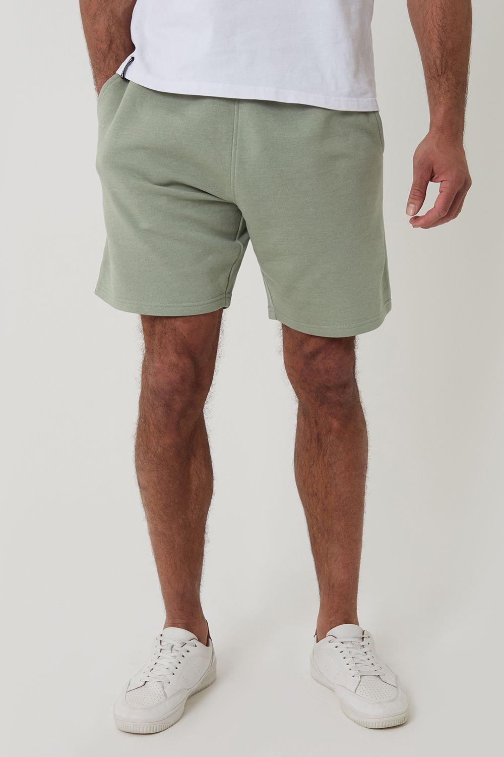 'Bergamot' Fleece Shorts by THREADBARE