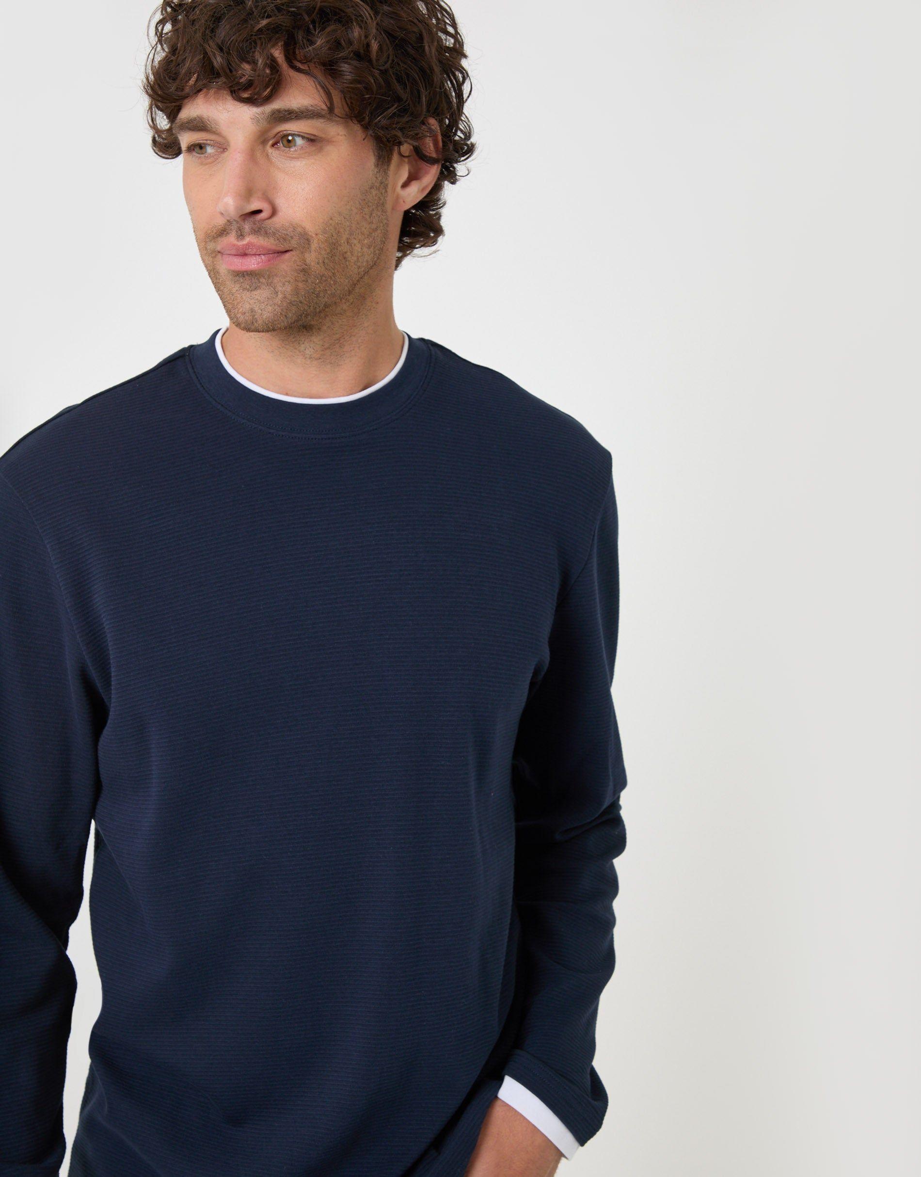 Cotton Mock Layer Long Sleeve T-Shirt by THREADBARE