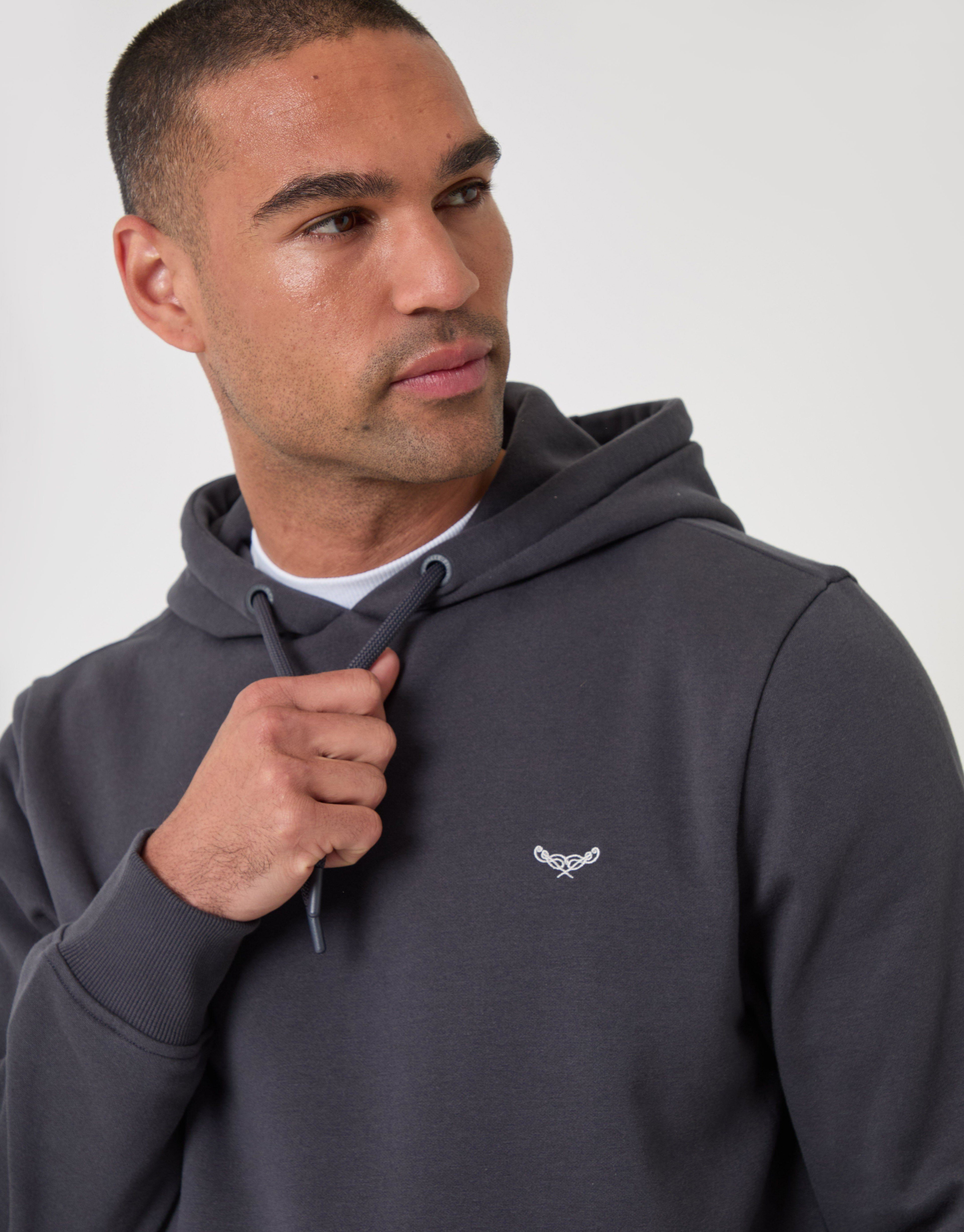 Cotton Rich Overhead Hoodie by THREADBARE