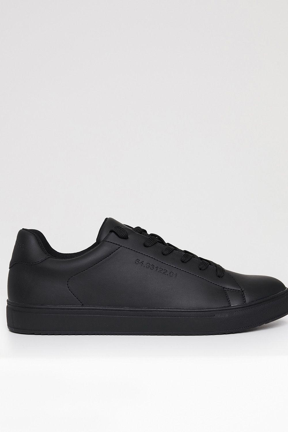 Lace Up Court Trainers by THREADBARE