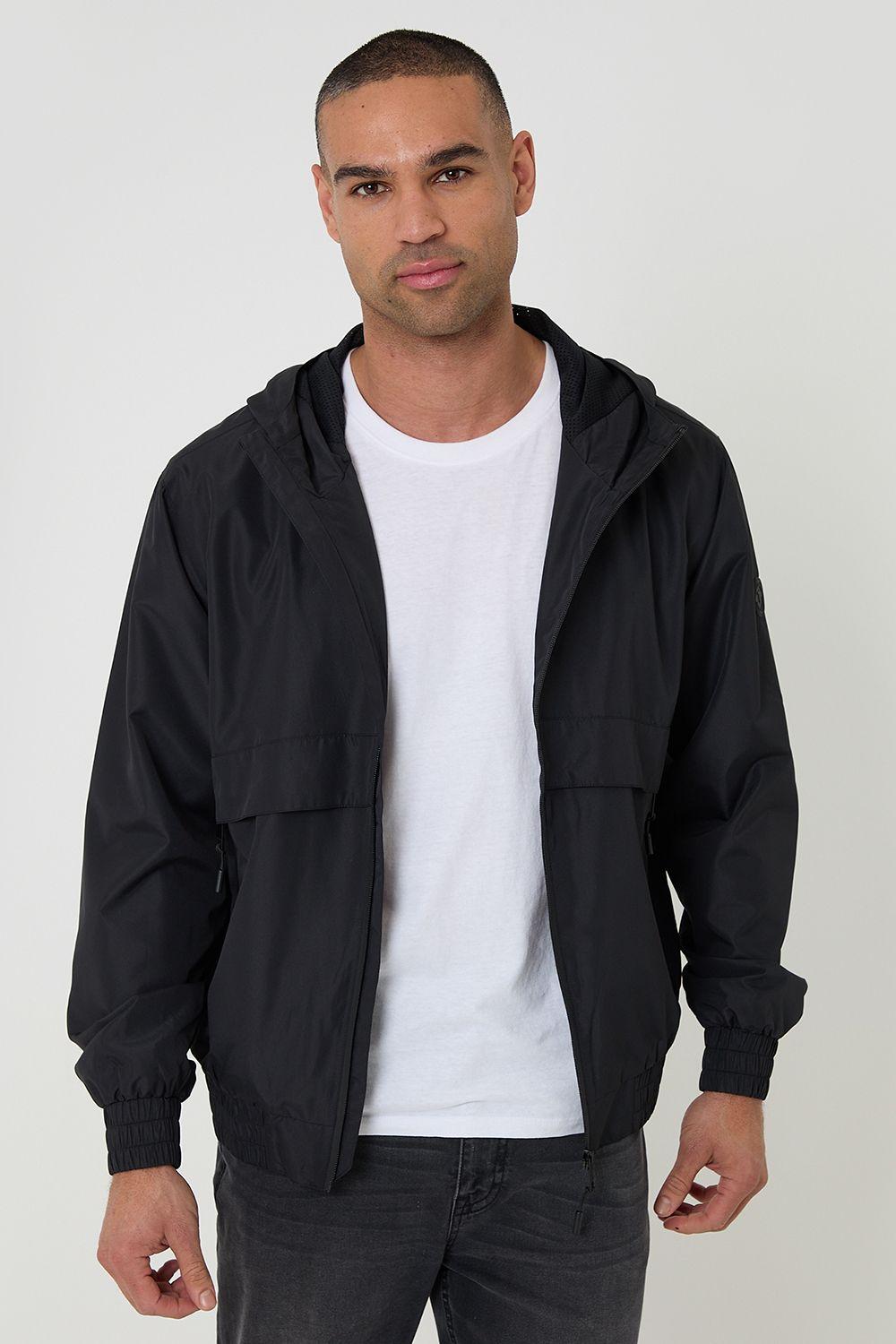 Lightweight Hooded Jacket by THREADBARE