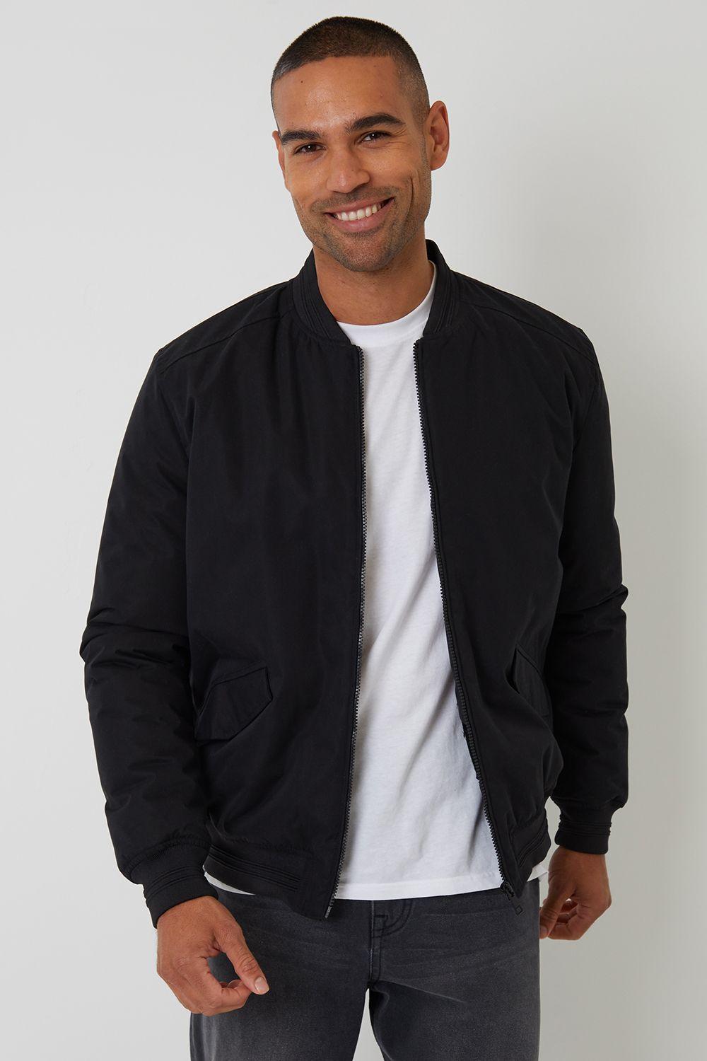 Padded Bomber Jacket by THREADBARE