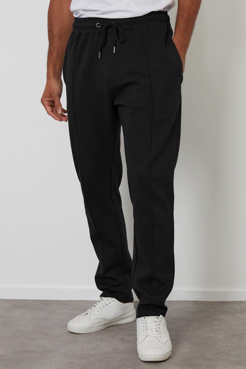 Pintuck Pique Joggers by THREADBARE