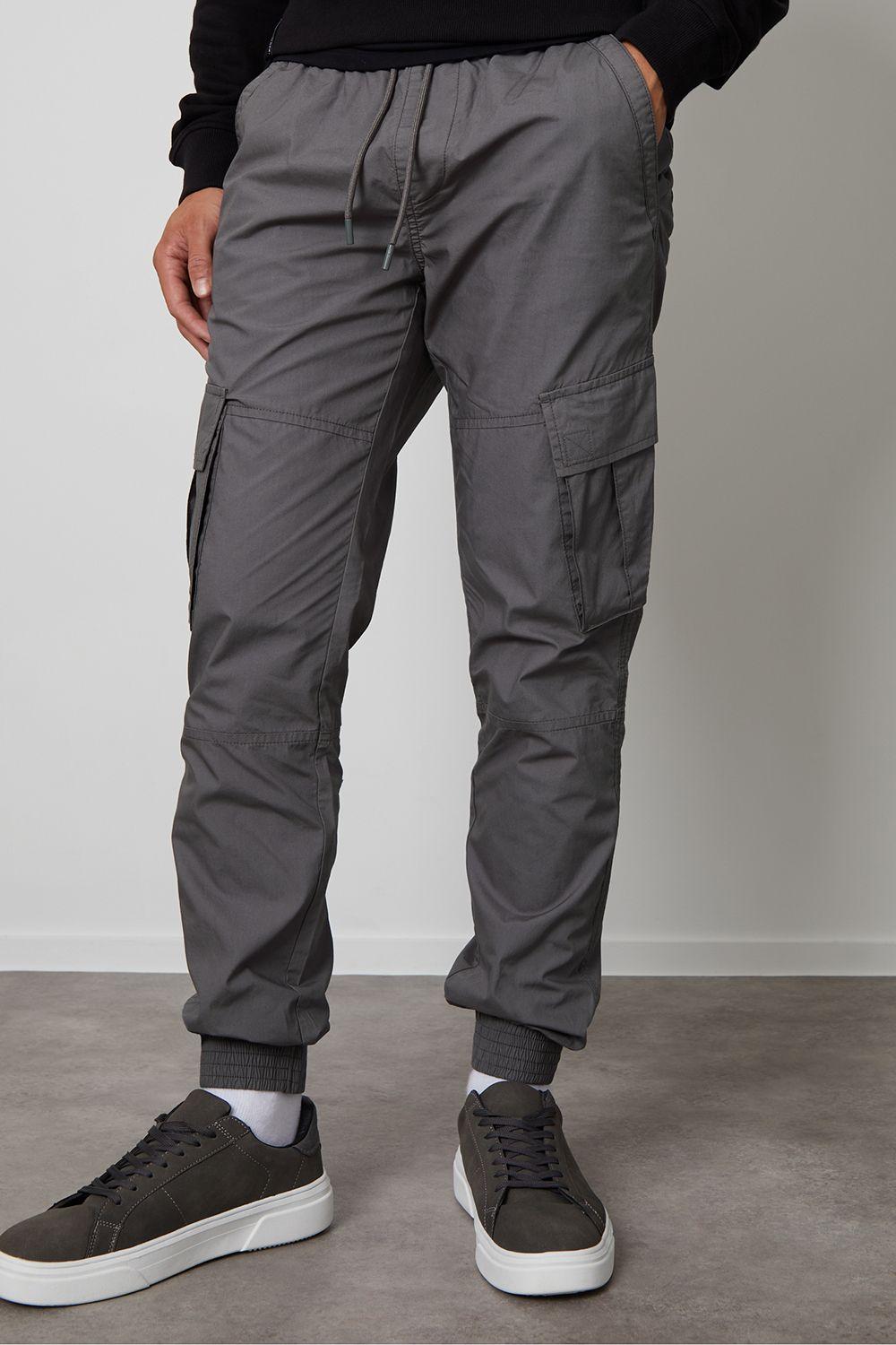 'Prince' Cotton Cuffed Cargo Trousers by THREADBARE