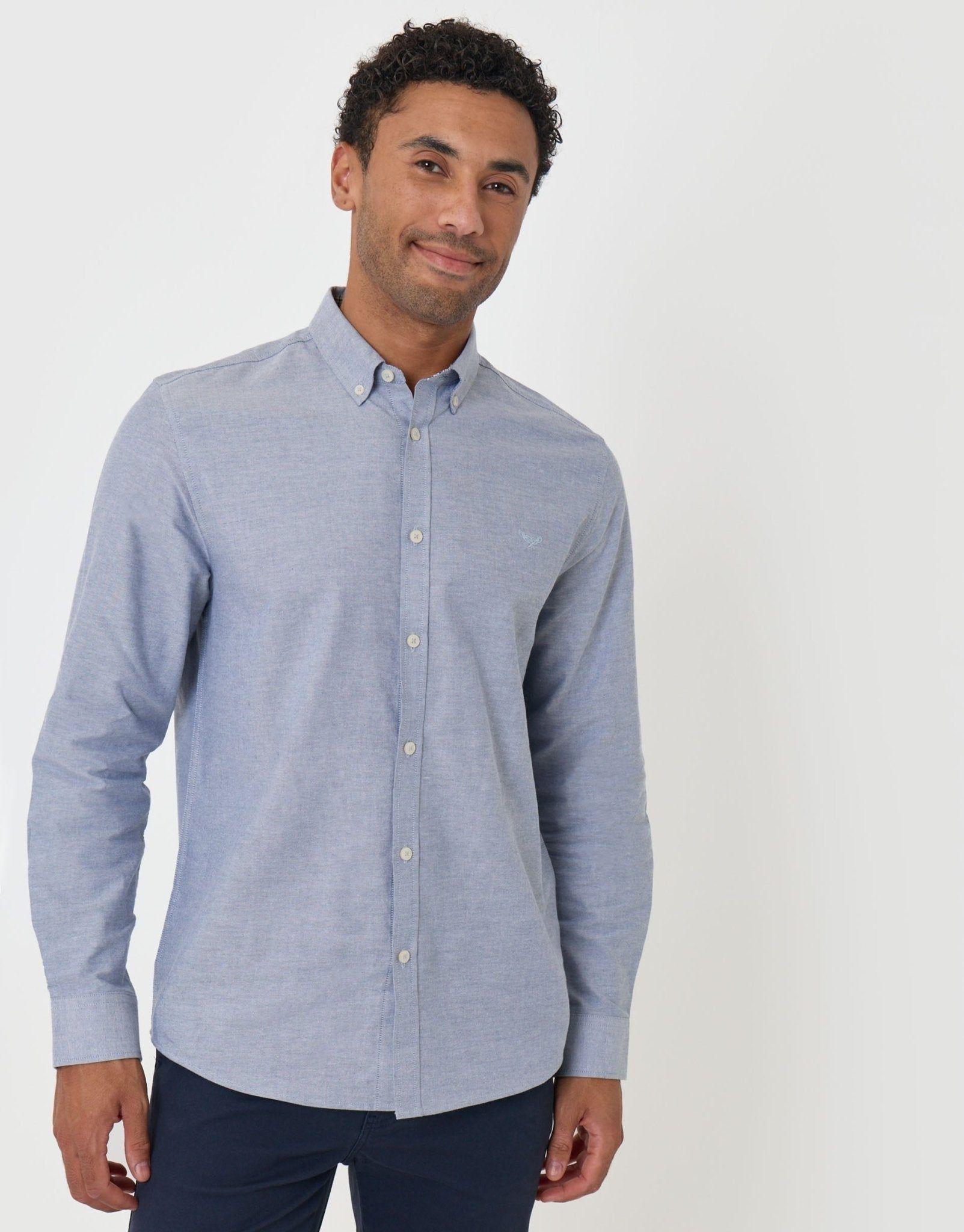 Regular Fit Cotton Oxford Shirt by THREADBARE