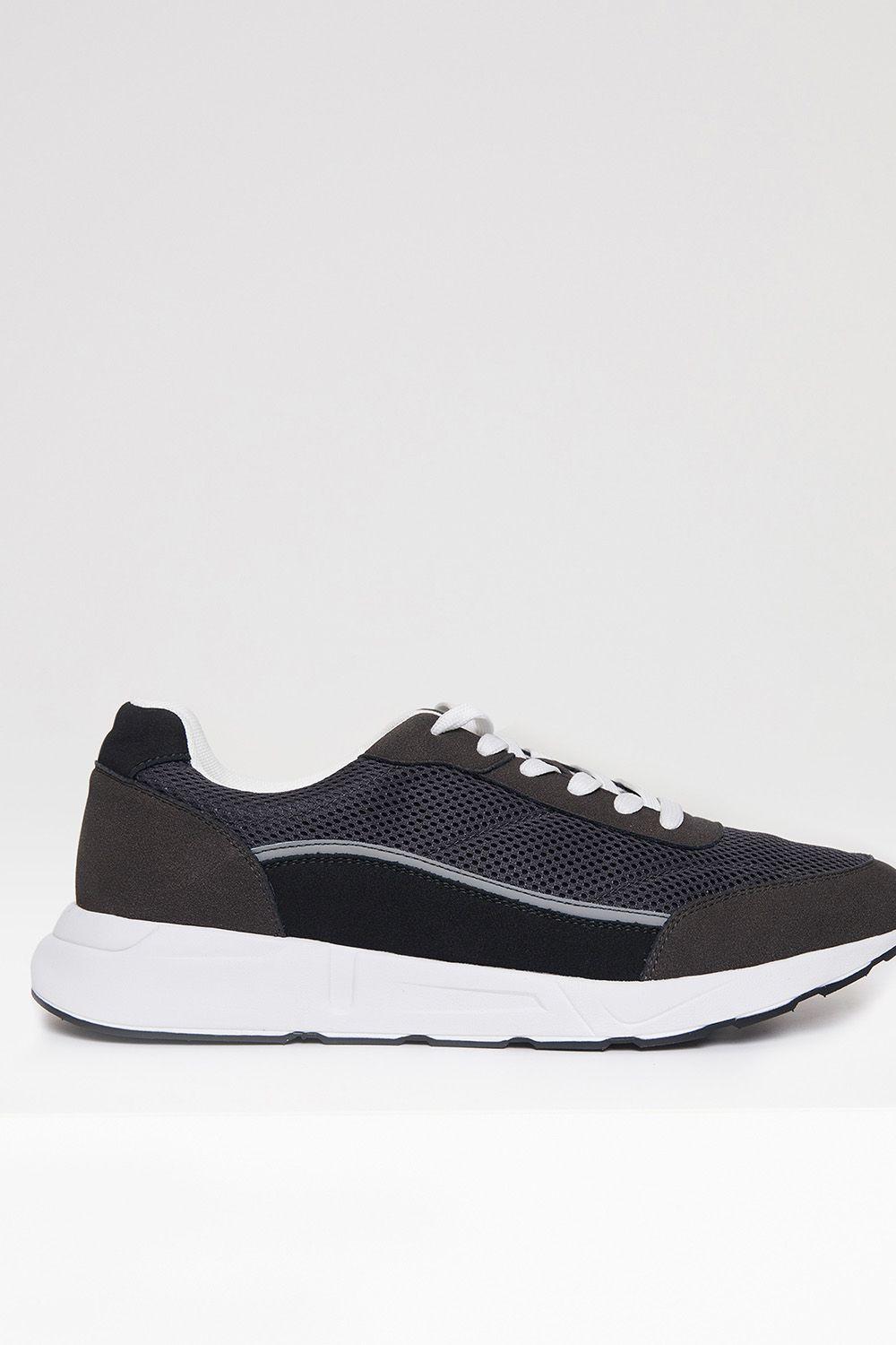 Retro Lace Up Trainers by THREADBARE