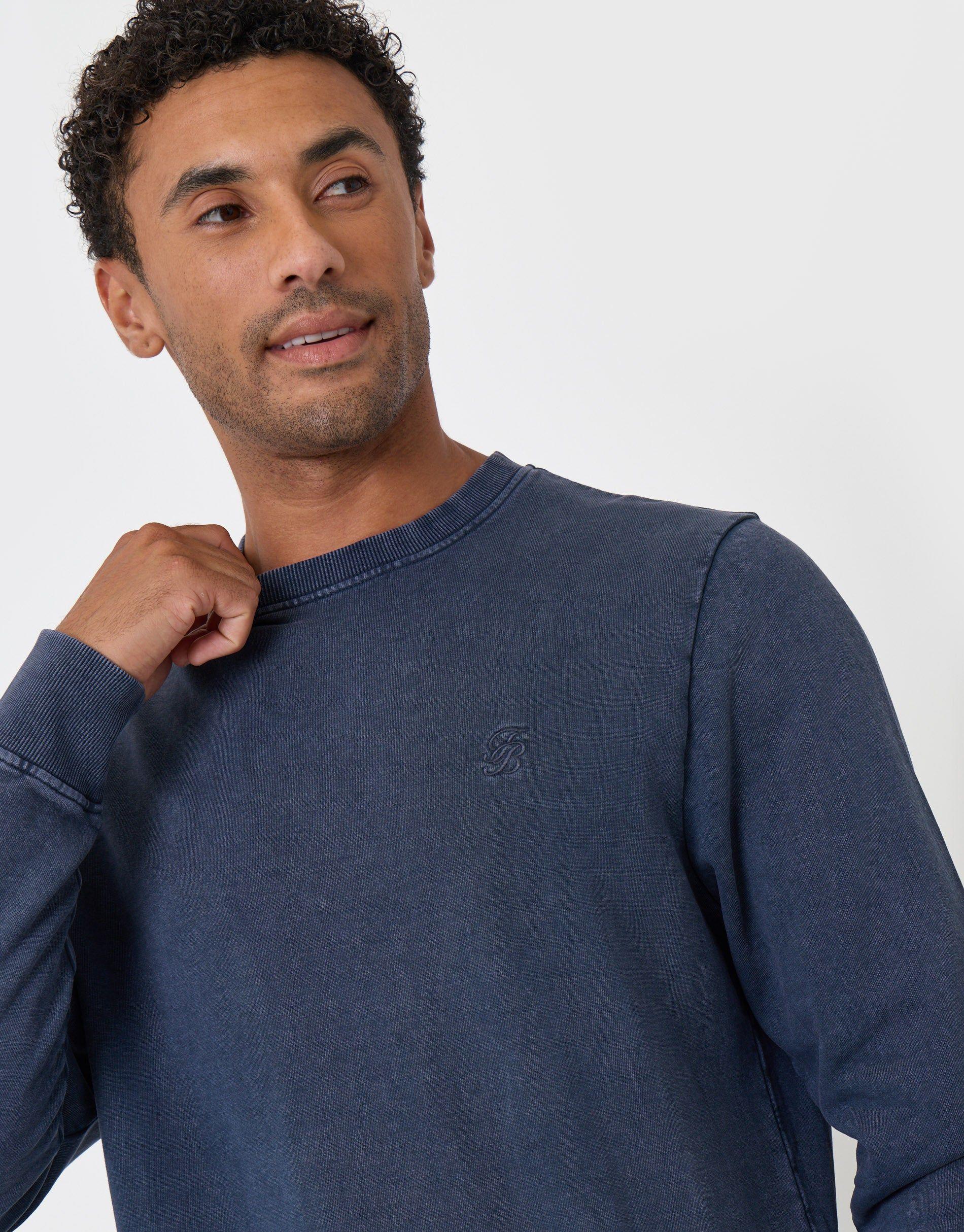 Ribbed Cotton Sweatshirt by THREADBARE