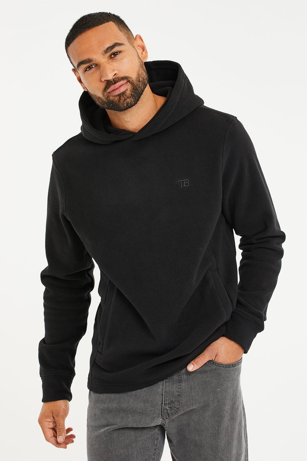 'Ryan' Microfleece Overhead Hoodie by THREADBARE