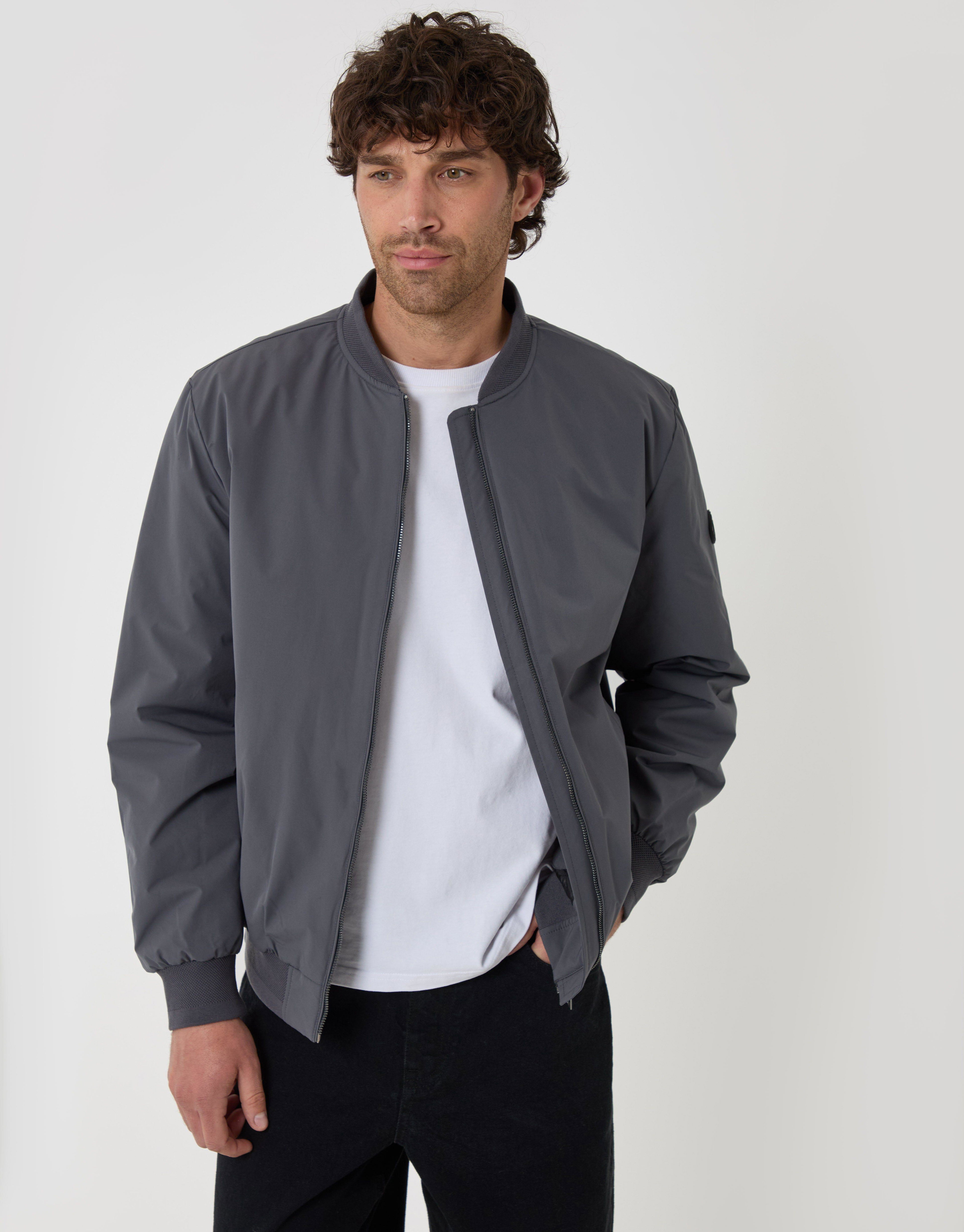 Showerproof Padded Bomber Jacket by THREADBARE