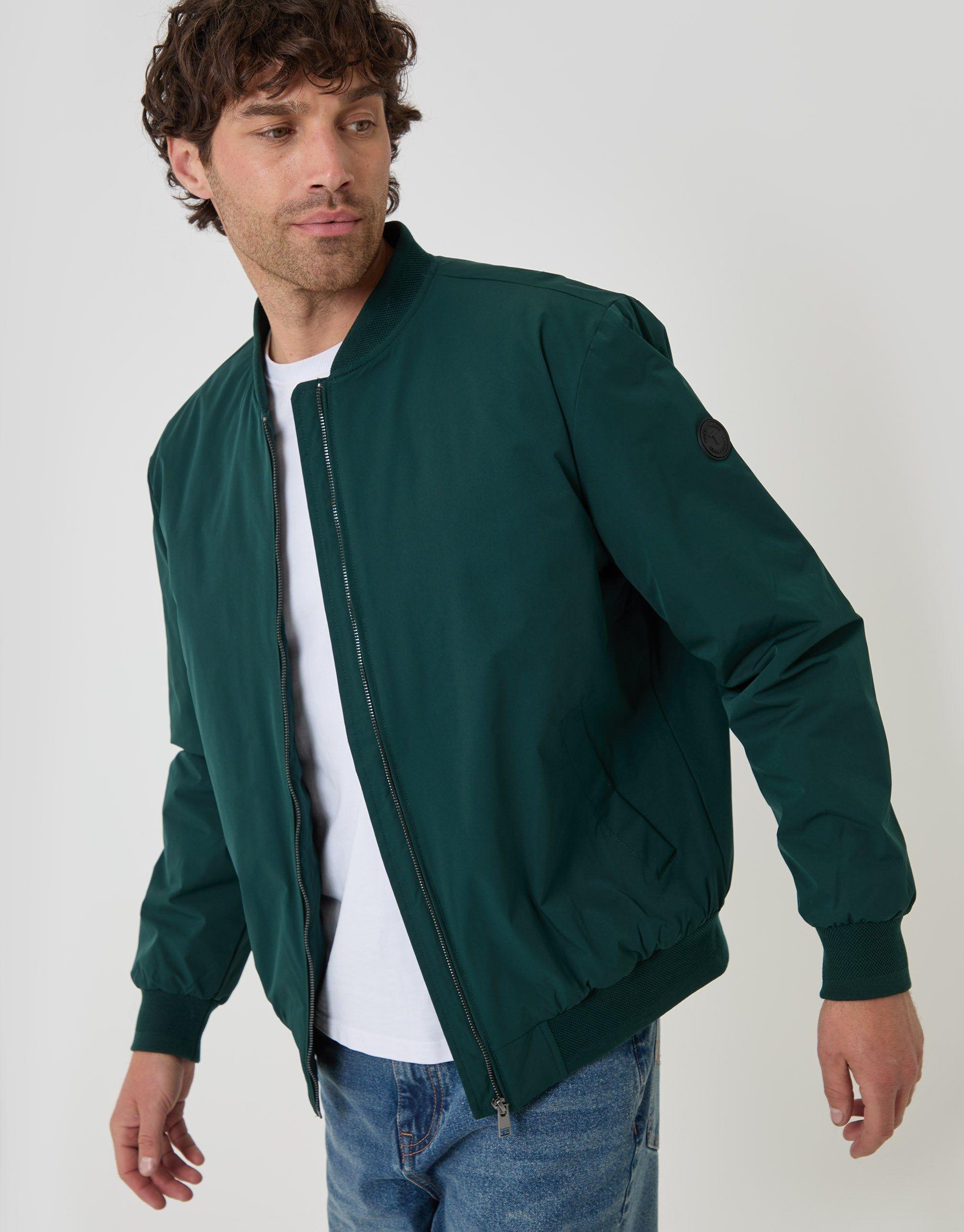 Showerproof Padded Bomber Jacket by THREADBARE
