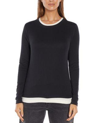 Veronica Layered Long Sleeve Tee by THREE DOTS