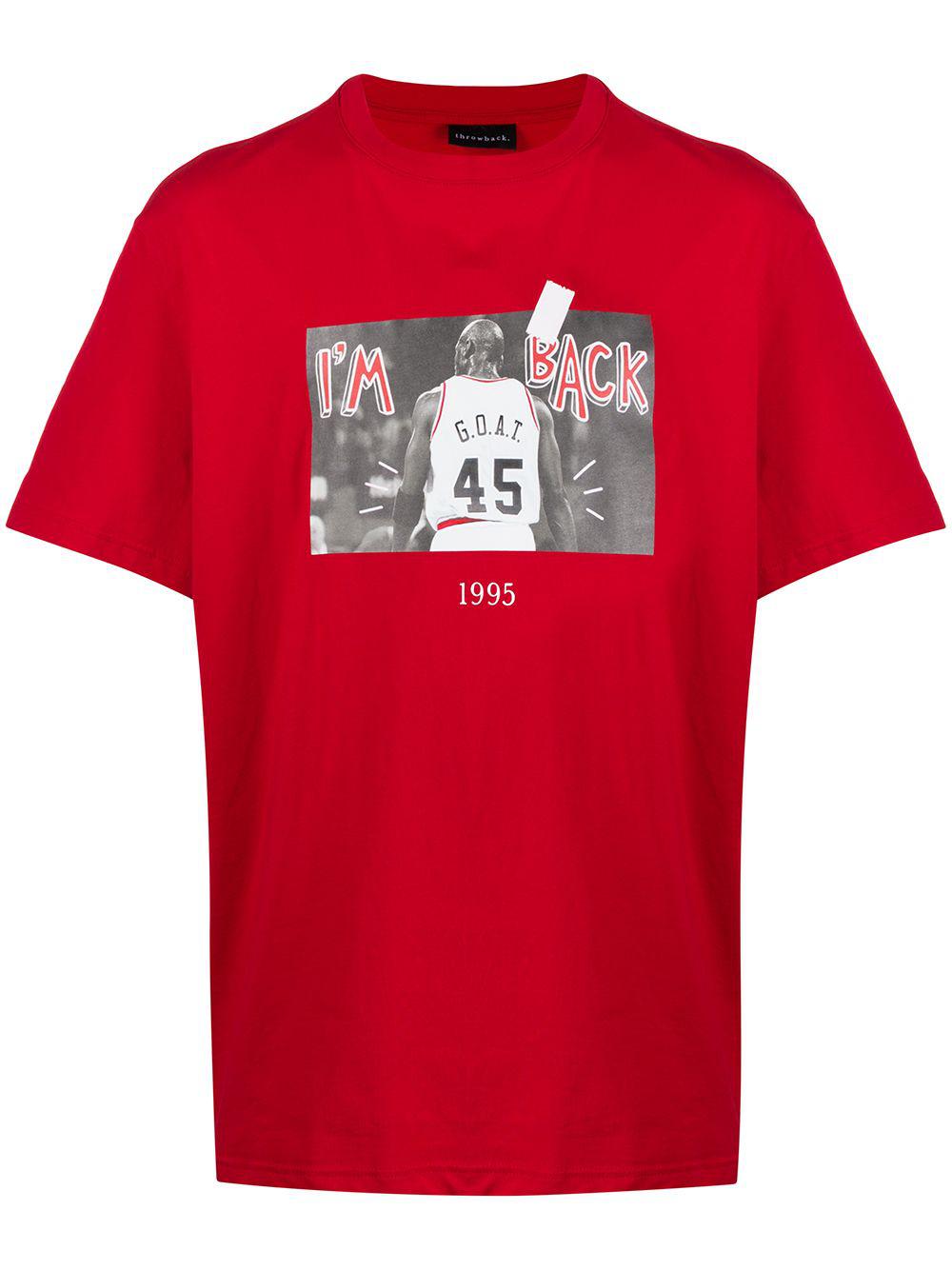 I'm Back G.O.A.T. T-shirt by THROWBACK.
