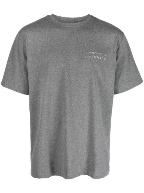 logo-print T-shirt by THROWBACK.