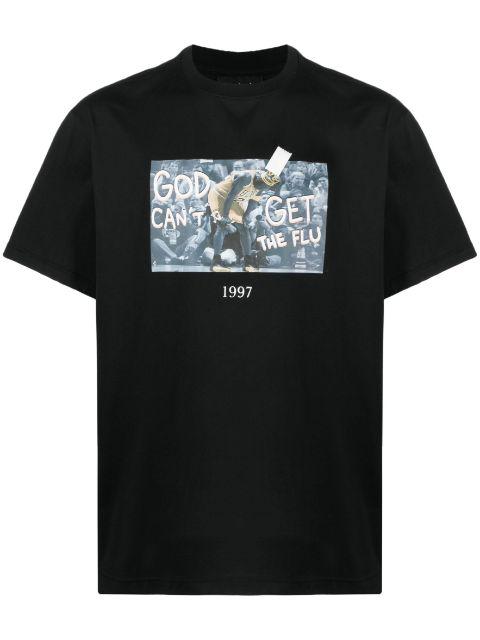 photograph-print crew-neck T-shirt by THROWBACK.
