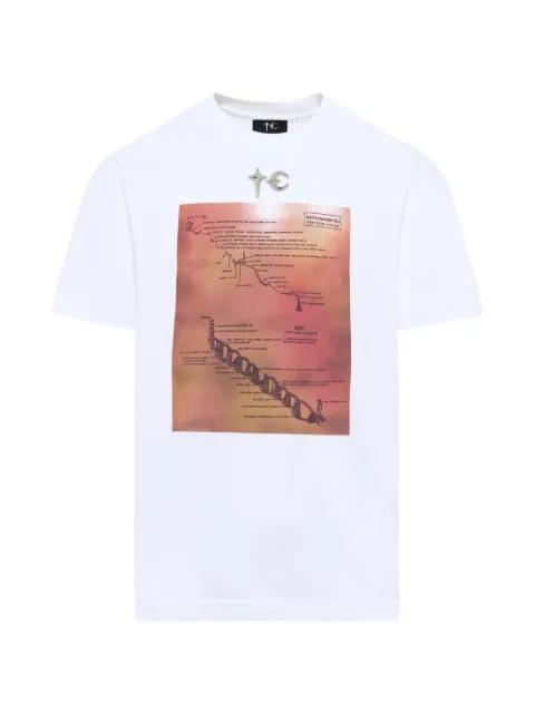 Fashion Hell graphic-print T-shirt by THUG CLUB