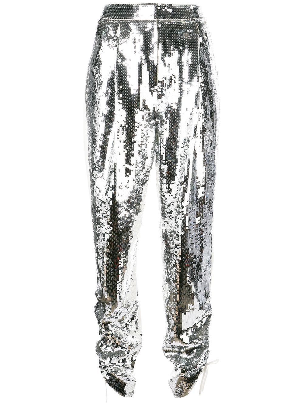 Avril sequinned trousers by TIBI