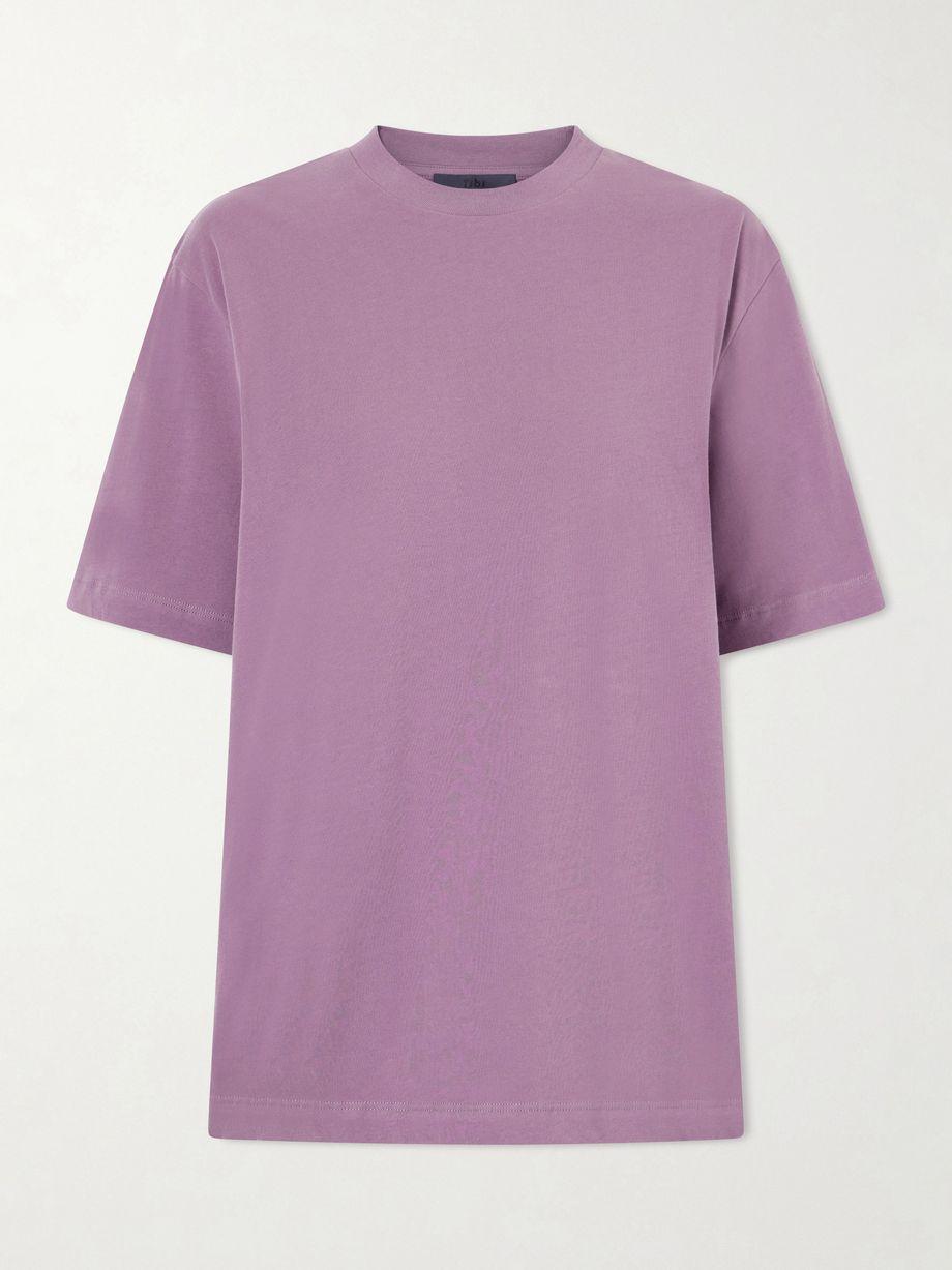 Cotton-jersey T-shirt by TIBI