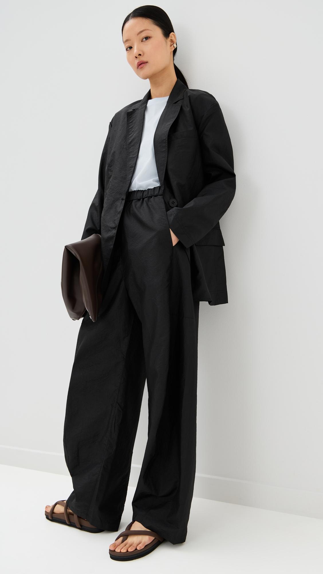 Crispy Nylon Liam Blazer by TIBI