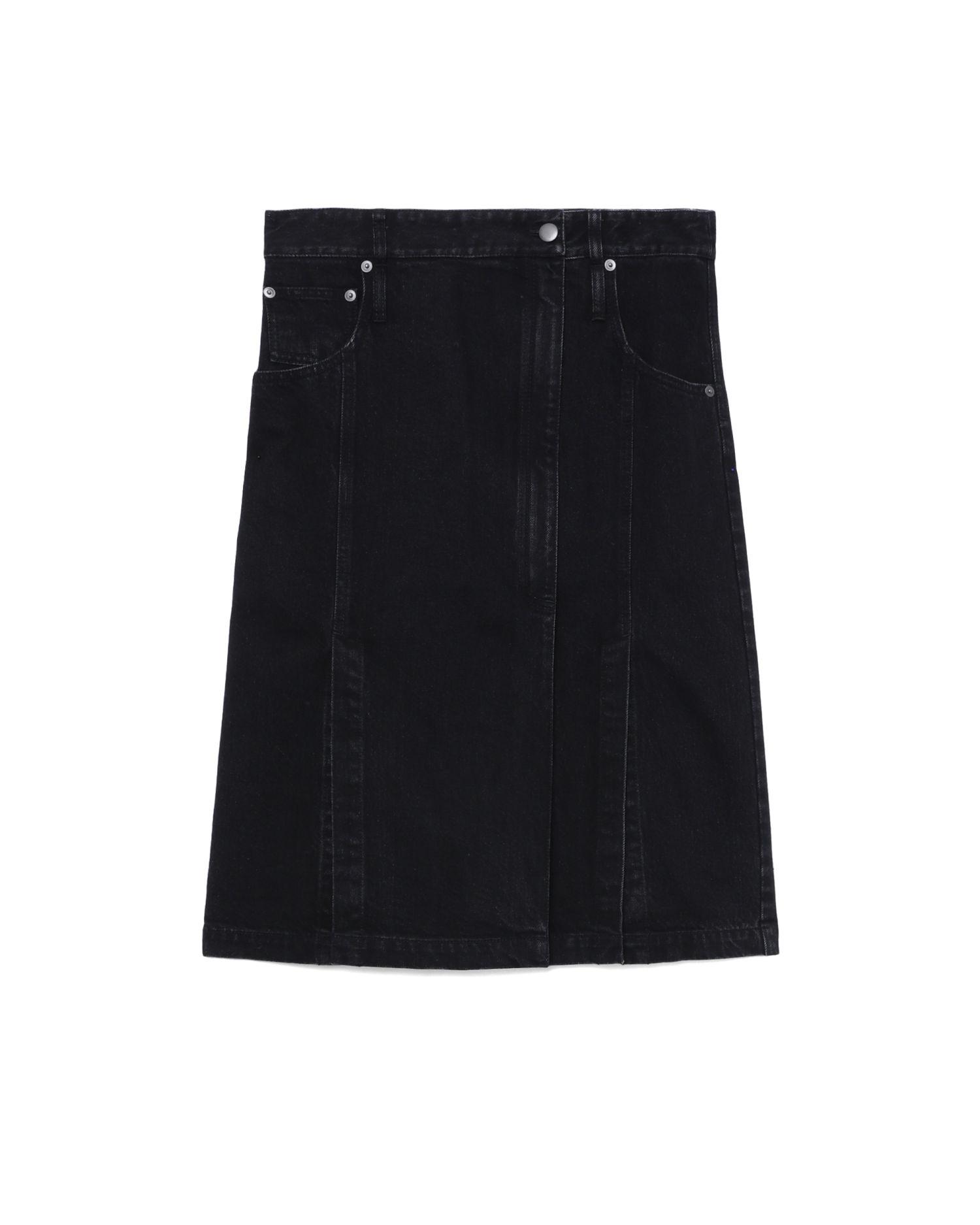 Denim midi skirt by TIBI