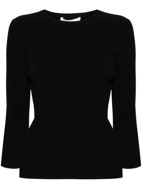 Giselle ribbed-knit jumper by TIBI